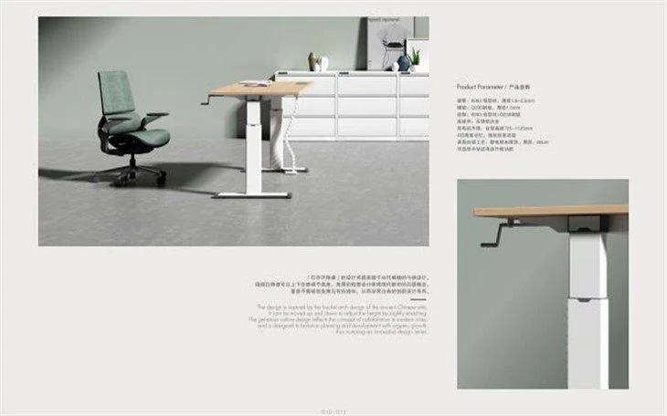 Sit Stand Electric Adjustable Desk
